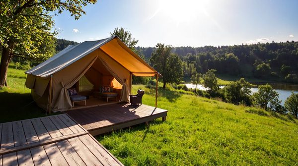 Glamping en Auvergne : votre évasion confortable en pleine nature