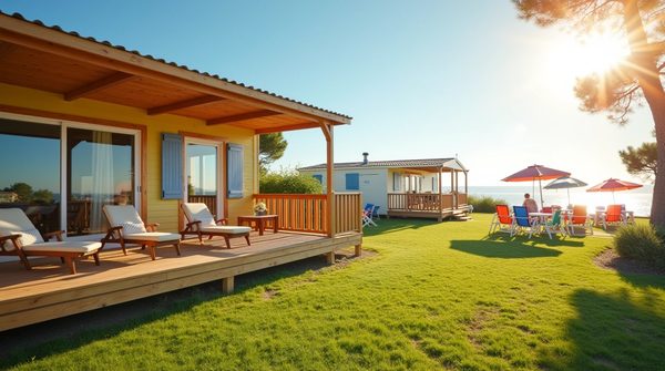 Location mobil-home à Argelès-sur-Mer : ambiance familiale garantie
