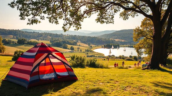 Vacances en famille au camping le garrigon dans le vaucluse